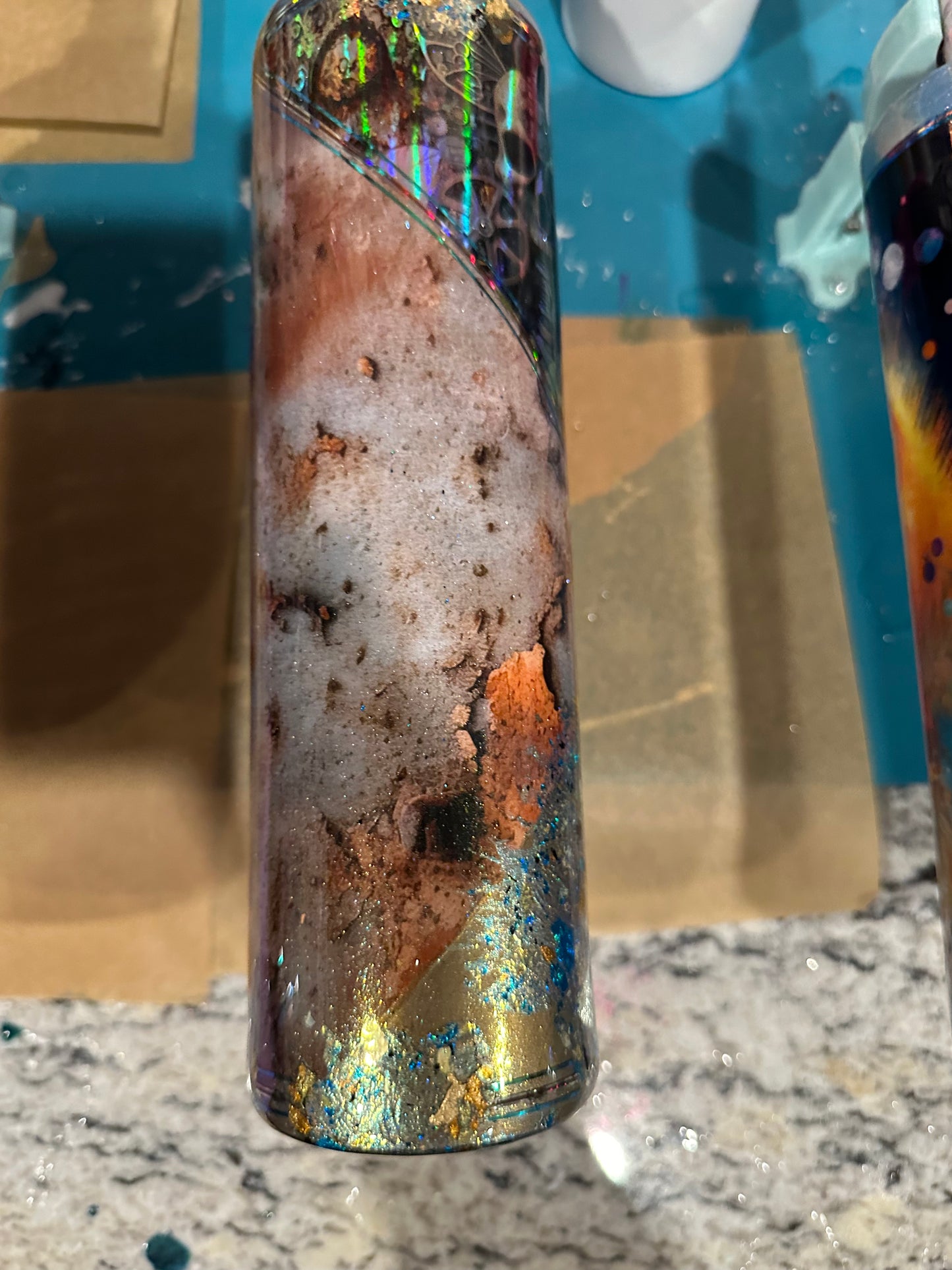U 350ZTEAL ROSE STEAM PUNK