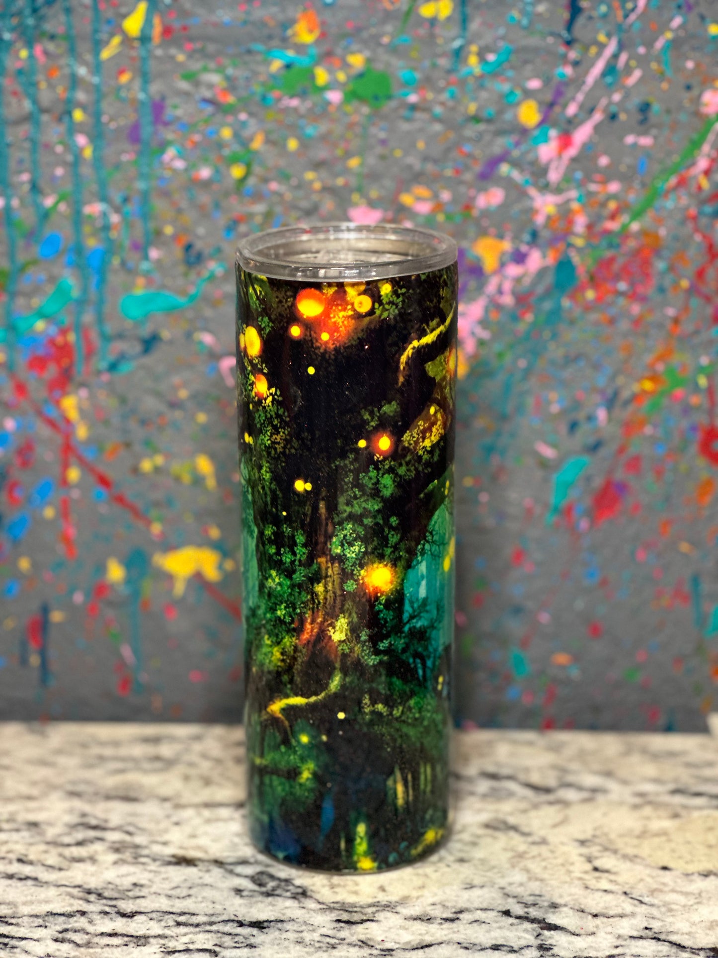20oz fairy garden glow sub tumbler