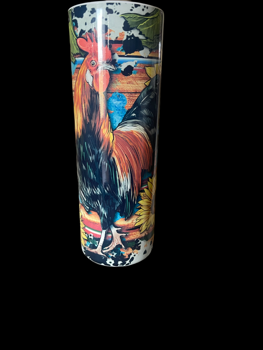 country rooster 20 duo oz skinny tumbler